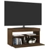 Kép 6/11 - Barna tölgy színű TV-szekrény LED-világítással 75 x 35 x 40 cm