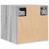 Kép 6/11 - 4 db szürke sonoma színű fali TV-szekrény 30,5 x 30 x 30 cm