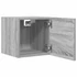 Kép 8/11 - 4 db szürke sonoma színű fali TV-szekrény 30,5 x 30 x 30 cm