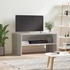 Kép 1/9 - Szürke sonoma szerelt fa TV-szekrény 80 x 40 x 40 cm