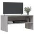 Kép 3/9 - Szürke sonoma szerelt fa TV-szekrény 80 x 40 x 40 cm