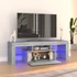 Kép 1/11 - Szürke sonoma színű TV-szekrény LED-lámpákkal 120 x 35 x 40 cm