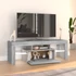 Kép 8/11 - Szürke sonoma színű TV-szekrény LED-lámpákkal 120 x 35 x 40 cm