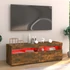 Kép 5/11 - Füstös tölgy színű TV-szekrény LED-ekkel 120x35x40 cm