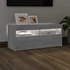 Kép 3/11 - Szürke sonoma színű TV-szekrény LED-világítással 90x35x40 cm
