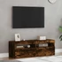 Kép 5/11 - 2 db barna tölgyszínű TV-szekrény LED-ekkel 60 x 35 x 40 cm