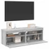 Kép 1/11 - 2 db szürke sonoma színű TV-szekrény LED-ekkel 60 x 35 x 40 cm