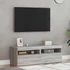 Kép 5/11 - 2 db szürke sonoma színű TV-szekrény LED-ekkel 60 x 35 x 40 cm