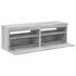 Kép 7/11 - 2 db szürke sonoma színű TV-szekrény LED-ekkel 60 x 35 x 40 cm