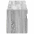 Kép 9/11 - 2 db szürke sonoma színű TV-szekrény LED-ekkel 60 x 35 x 40 cm