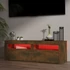Kép 10/11 - Füstös tölgy színű TV-szekrény LED-ekkel 120 x 35 x 40 cm