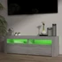 Kép 9/11 - Szürke sonoma színű TV-szekrény LED-lámpákkal 120 x 35 x 40 cm