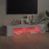 Kép 7/11 - Szürke sonoma színű TV-szekrény LED-lámpákkal 135 x 39 x 30 cm