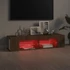 Kép 8/11 - Barna tölgyszínű TV-szekrény LED-világítással 135 x 39 x 30 cm