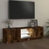 Kép 5/10 - Füstölt tölgy színű TV-szekrény LED lámpákkal 120x30x35,5 cm