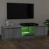 Kép 4/11 - Szürke sonoma színű TV-szekrény LED lámpákkal 120 x 30 x 35,5cm