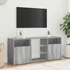 Kép 4/11 - Szürke sonoma színű LED-es TV-szekrény 120 x 30 x 50 cm