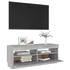 Kép 7/11 - Szürke sonoma TV-szekrény LED-lámpákkal 100 x 35 x 40 cm