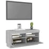Kép 6/11 - Szürke sonoma TV-szekrény LED világítással 80 x 35 x 40 cm