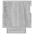 Kép 10/11 - Szürke sonoma TV-szekrény LED világítással 80 x 35 x 40 cm