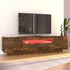 Kép 4/11 - Füstös tölgy színű TV-szekrény LED-világítással 160x35x40 cm