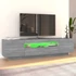 Kép 3/11 - Szürke sonoma színű TV-szekrény LED-lámpákkal 160x35x40 cm