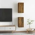 Kép 3/11 - 2 db füstös tölgy színű szerelt fa TV-szekrény 30,5x30x60 cm
