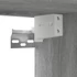 Kép 8/8 - 2 db füstös tölgy szerelt fa függő TV-szekrény 60 x 30 x 30 cm