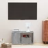Kép 1/8 - Szürke sonoma színű szerelt fa TV-szekrény 60 x 24 x 32 cm