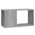 Kép 2/8 - Szürke sonoma színű szerelt fa TV-szekrény 60 x 24 x 32 cm