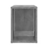 Kép 6/8 - Szürke sonoma színű szerelt fa TV-szekrény 60 x 24 x 32 cm
