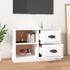 Kép 3/11 - Fehér szerelt fa TV-szekrény 73 x 35,5 x 47,5 cm