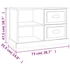 Kép 11/11 - Betonszürke szerelt fa TV-szekrény 73x35,5x47,5 cm