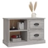 Kép 4/11 - Szürke sonoma színű szerelt fa TV-szekrény 73x35,5x47,5 cm
