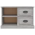 Kép 6/11 - Szürke sonoma színű szerelt fa TV-szekrény 73x35,5x47,5 cm