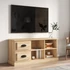 Kép 1/11 - Sonoma tölgy színű szerelt fa fali TV-szekrény 102x35,5x47,5 cm