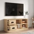 Kép 3/11 - Sonoma tölgy színű szerelt fa fali TV-szekrény 102x35,5x47,5 cm