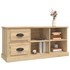Kép 4/11 - Sonoma tölgy színű szerelt fa fali TV-szekrény 102x35,5x47,5 cm