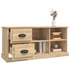 Kép 5/11 - Sonoma tölgy színű szerelt fa fali TV-szekrény 102x35,5x47,5 cm