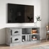 Kép 1/11 - Betonszürke szerelt fa TV-szekrény 102 x 35,5 x47,5 cm