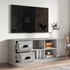Kép 3/11 - Szürke sonoma színű szerelt fa TV-szekrény 102 x 35,5 x 47,5 cm