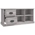 Kép 7/11 - Szürke sonoma színű szerelt fa TV-szekrény 102 x 35,5 x 47,5 cm
