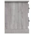 Kép 8/11 - Szürke sonoma színű szerelt fa TV-szekrény 102 x 35,5 x 47,5 cm