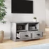 Kép 3/10 - Betonszürke szerelt fa TV-szekrény 80 x 35 x 50 cm