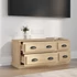 Kép 3/10 - Sonoma tölgyszínű szerelt fa TV-szekrény 100x35,5x45 cm