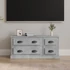 Kép 1/10 - Betonszürke szerelt fa TV-szekrény 100 x 35,5 x 45 cm