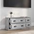 Kép 3/10 - Betonszürke szerelt fa TV-szekrény 100 x 35,5 x 45 cm