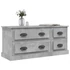 Kép 4/10 - Betonszürke szerelt fa TV-szekrény 100 x 35,5 x 45 cm