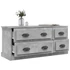 Kép 5/10 - Betonszürke szerelt fa TV-szekrény 100 x 35,5 x 45 cm