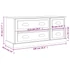 Kép 10/10 - Betonszürke szerelt fa TV-szekrény 100 x 35,5 x 45 cm
